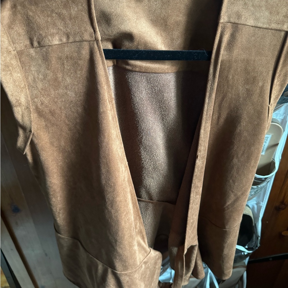 Suede Cardigan - Picture 2 of 4